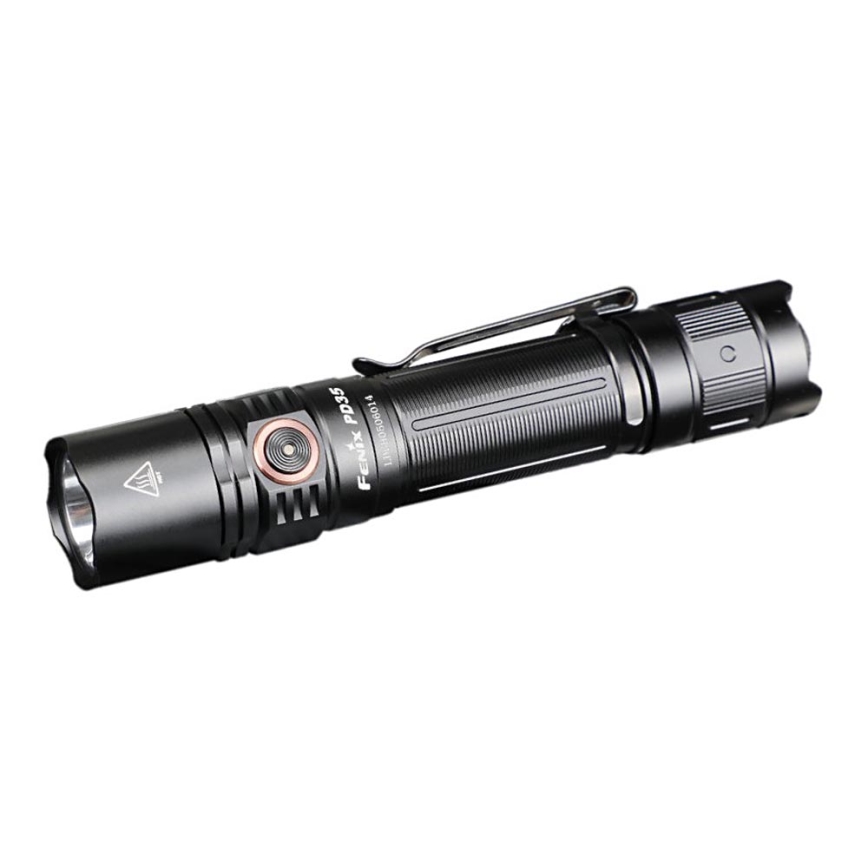 Fenix PD35V30 - LED Uzlādējams lukturis LED/USB/2xCR123A IP68 1700 spīdīgs 230 h 2600 mAh