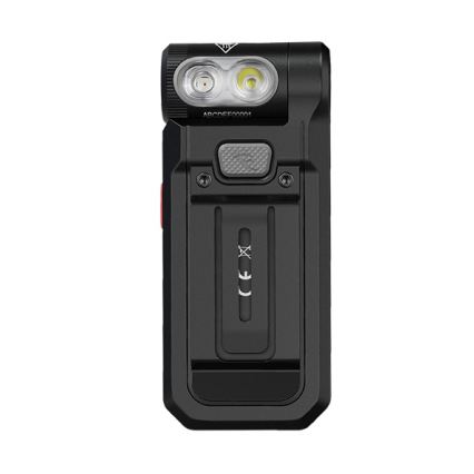 Fenix SW05RREDBLC - LED Aptumšojama uzlādējams lukturītis LED/USB IPX6 150 lm 49 h 700 mAh melna