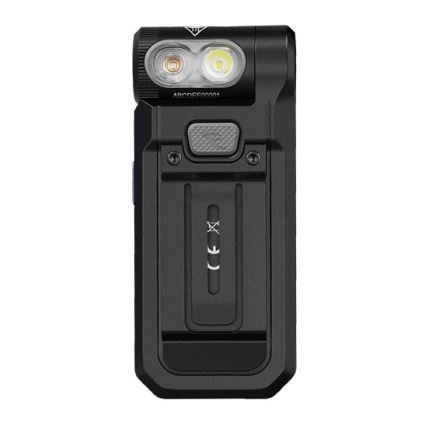 Fenix SW05RUVBLC - LED Aptumšojama uzlādējams lukturītis LED/USB IPX6 150 lm 49 h 700 mAh melna