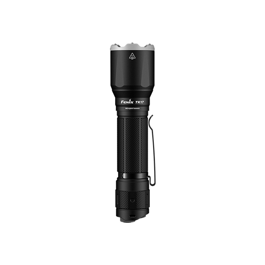 Fenix TK17BLK - LED uzlādējamais lukturis ar regulējamu spilgtumu LED/USB 6000 mAh IP68 3600 lm 60 h melns