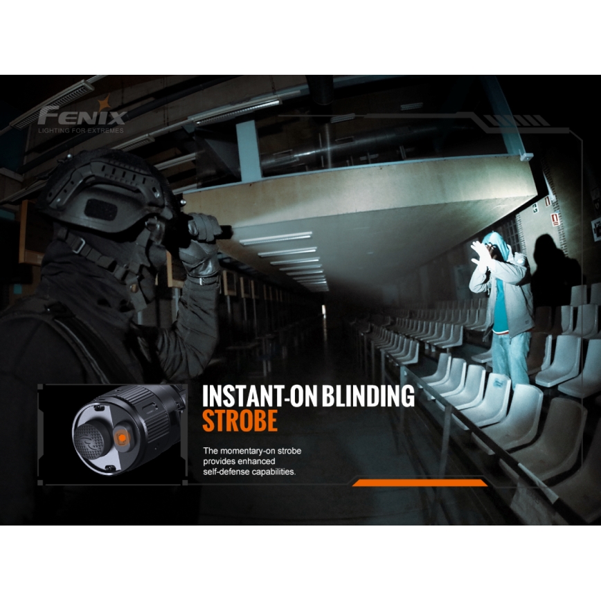 Fenix TK20RV20 - LED Taktisks uzlādējams lukturītis LED/USB IP68 3000 lm 48 h