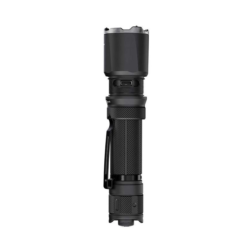 Fenix TK21RBLK - LED uzlādējams lukturis ar regulējamu spilgtumu LED/USB 6000 mAh IP68 3600 lm 72,5 h melns