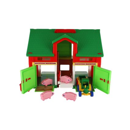 Fermas mājiņa ar piederumiem