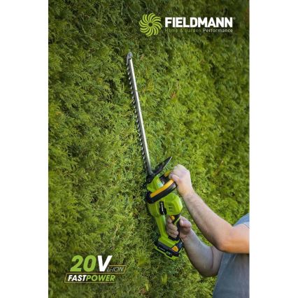 Fieldmann - Akumulatora dzīvžogu šķēres 20V