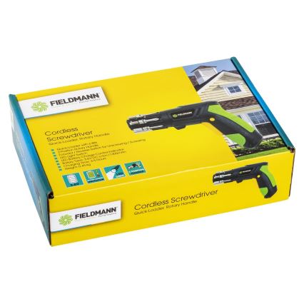 Fieldmann - Akumulatora skrūvgriezis 3,6V 1300 mAh