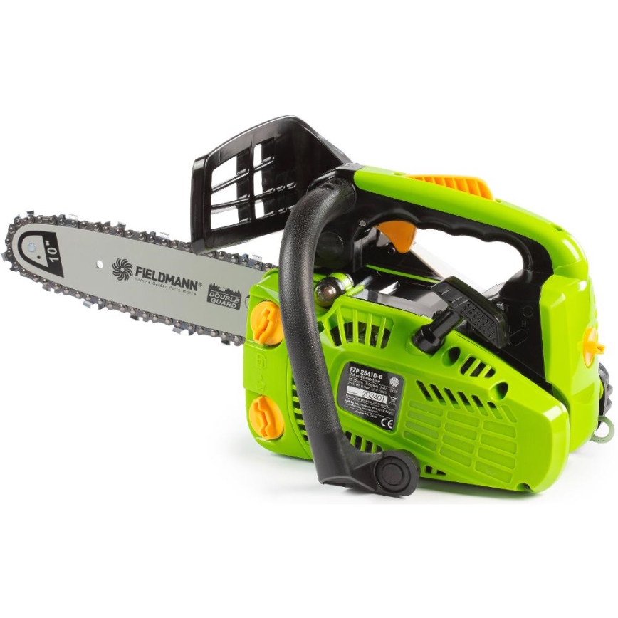Fieldmann - Ar vienu roku darbināms benzīna motorzāģis 700W