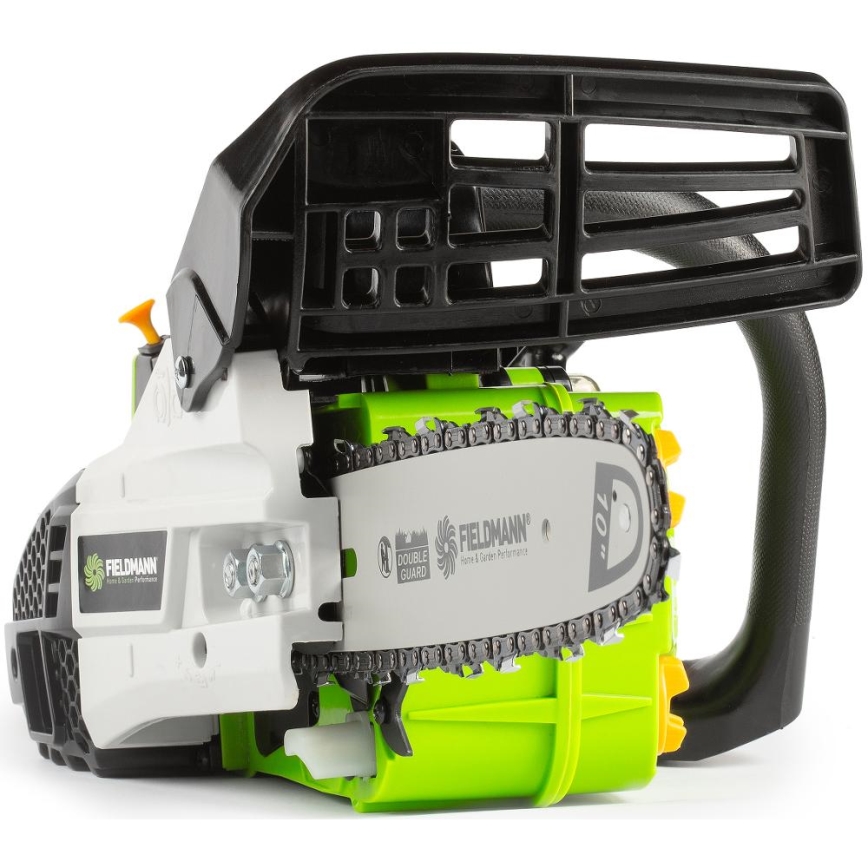 Fieldmann - Ar vienu roku darbināms benzīna motorzāģis 700W