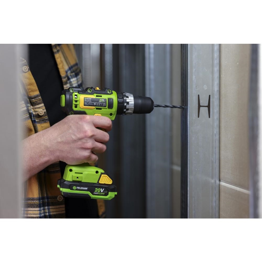 Fieldmann - Bezvadu urbis ar āmuru 20V