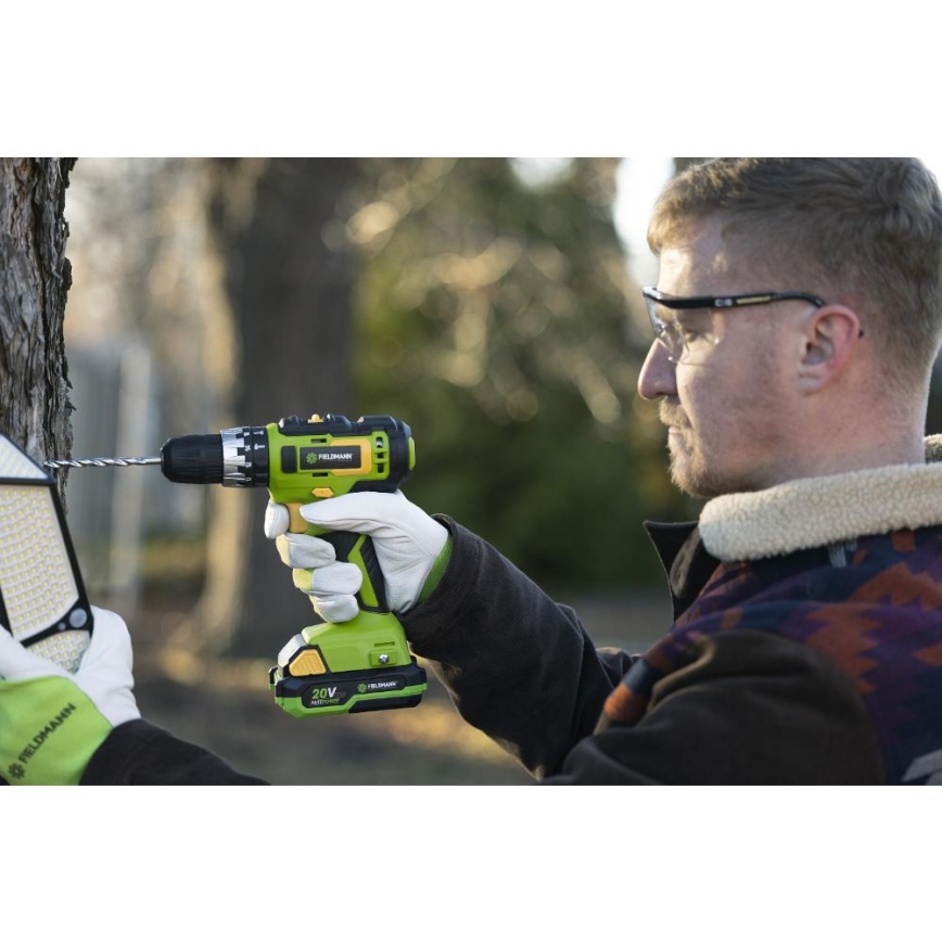 Fieldmann - Bezvadu urbis ar āmuru 20V