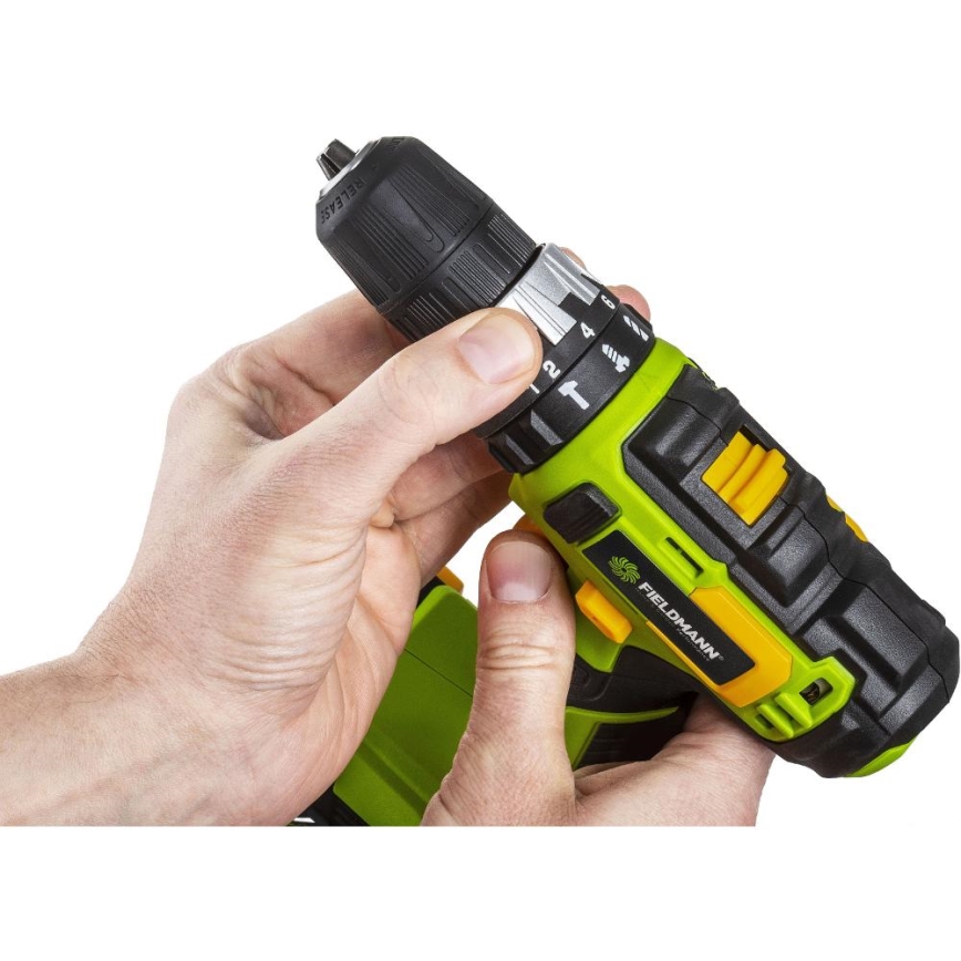Fieldmann - Bezvadu urbis ar āmuru 20V