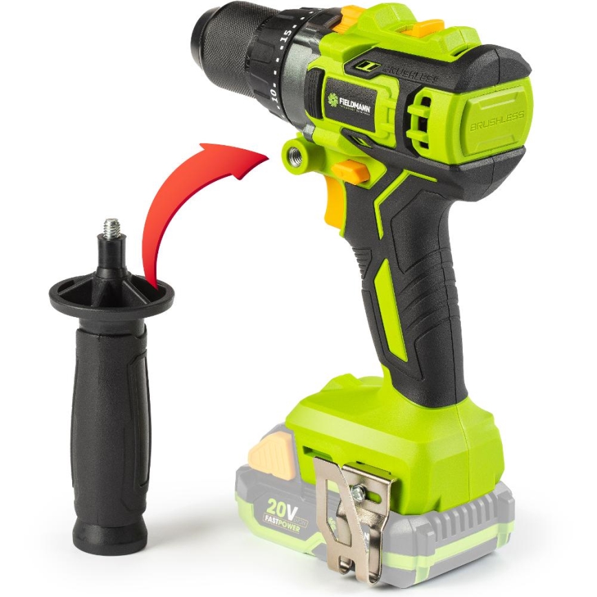 Fieldmann - Bezvadu urbis ar āmuru 20V