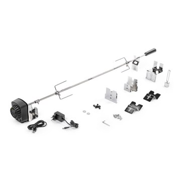 Fieldmann - grila iesms ar motoru 230 V, nerūsējošā tērauda