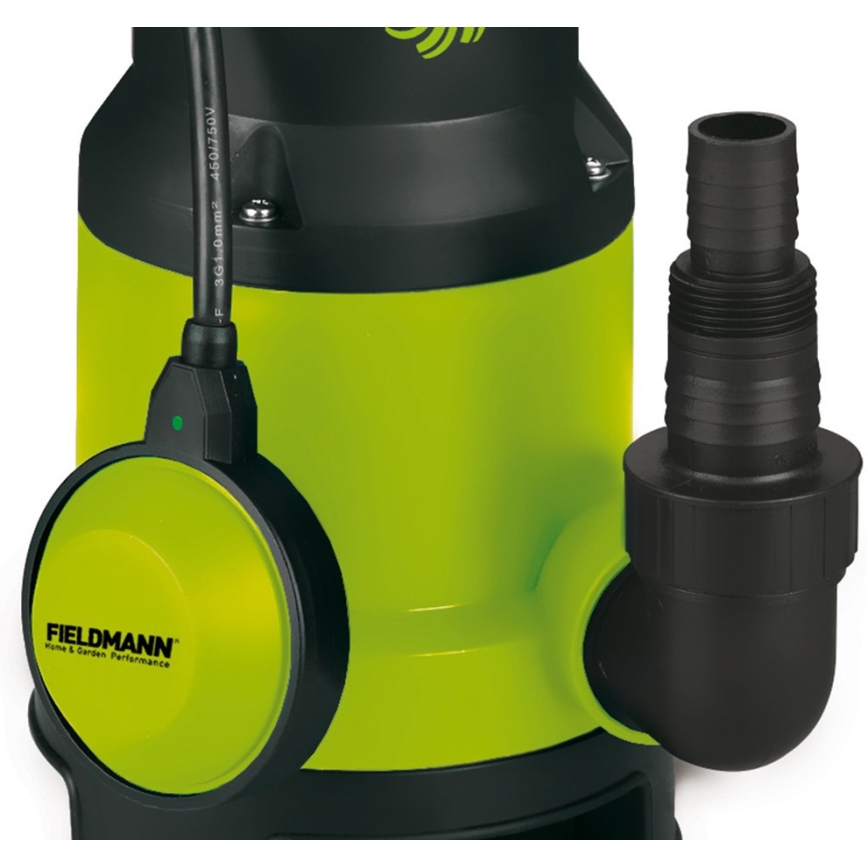 Fieldmann - Iegremdējams sūknis dubļiem 750W/230V