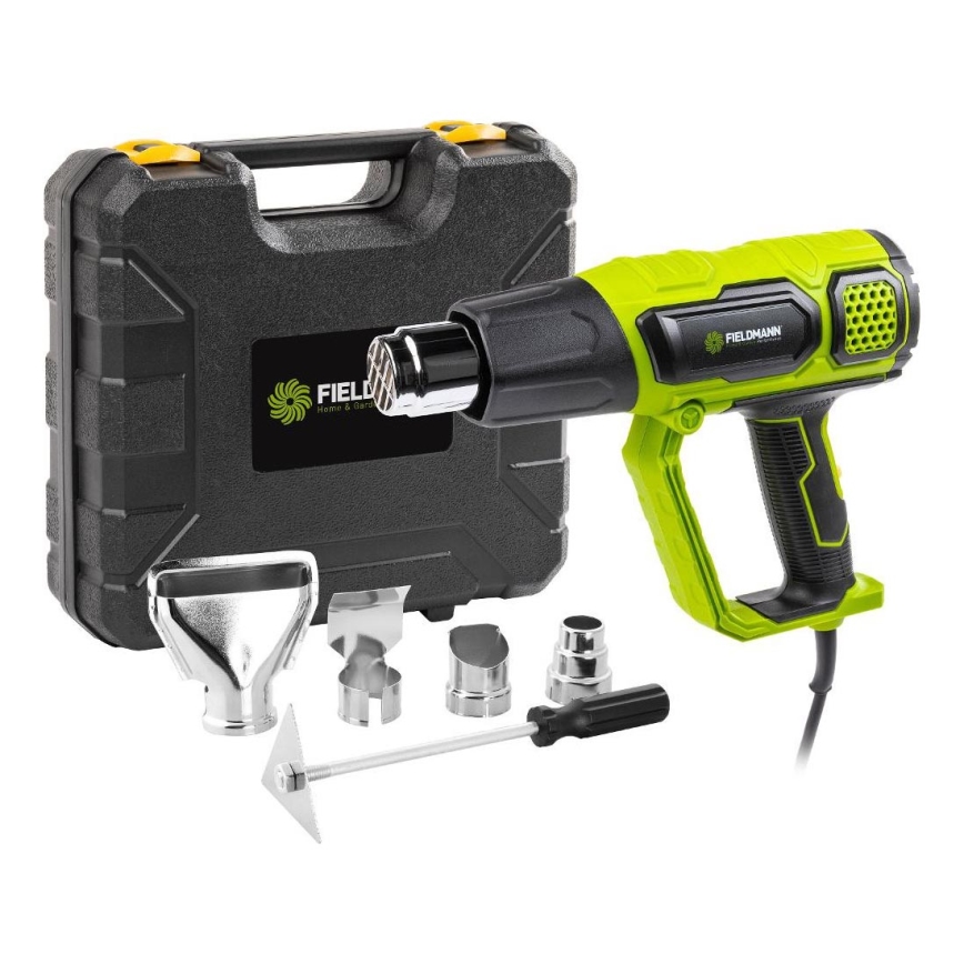 Fieldmann - Karsēšanas pistole ar piederumiem 2000W/230V