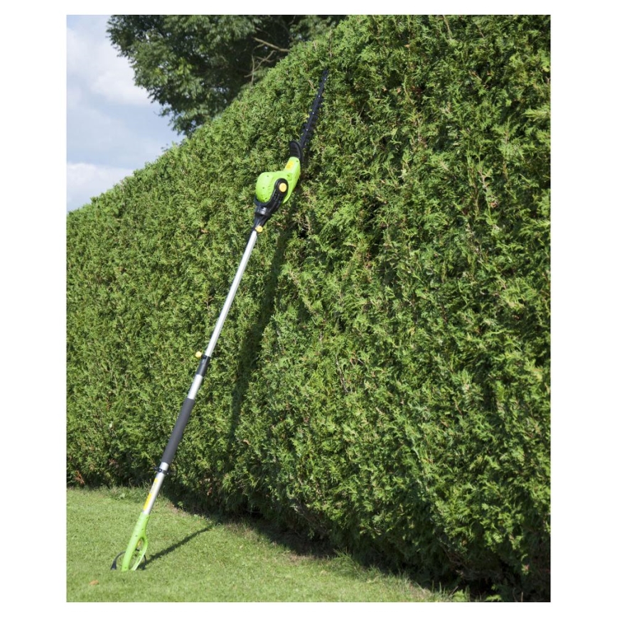 Fieldmann - Teleskopiskās dzīvžogu šķēres 450W/230V