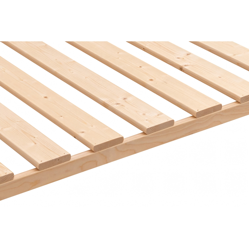 Fiksēta redeļu gultas pamatne BERGEN 200x90 cm