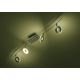 Fischer & Honsel 20527 - LED Aptumšojams starmetis DENT 4xLED/6W/230V + Tālvadības pults