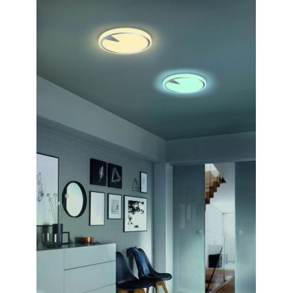 Fischer & Honsel 20754 - LED RGBW Aptumšojama griestu lampa T-ERIC LED/33W/230V 2700-6500K Wi-Fi Tuya + tālvadības pults