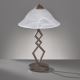 Fischer & Honsel 50122 - Galda lampa BERGAMO 1xE27/40W/230V