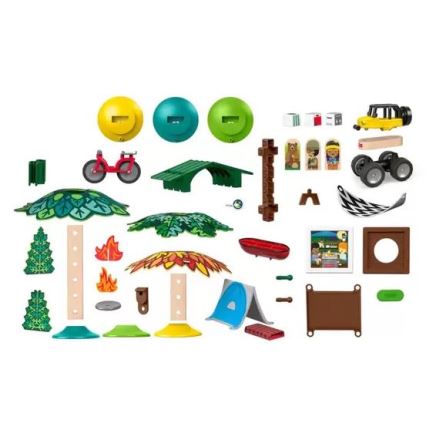 Fisher-Price - Bērnu konstruktora komplekts Wonder Makers Camping