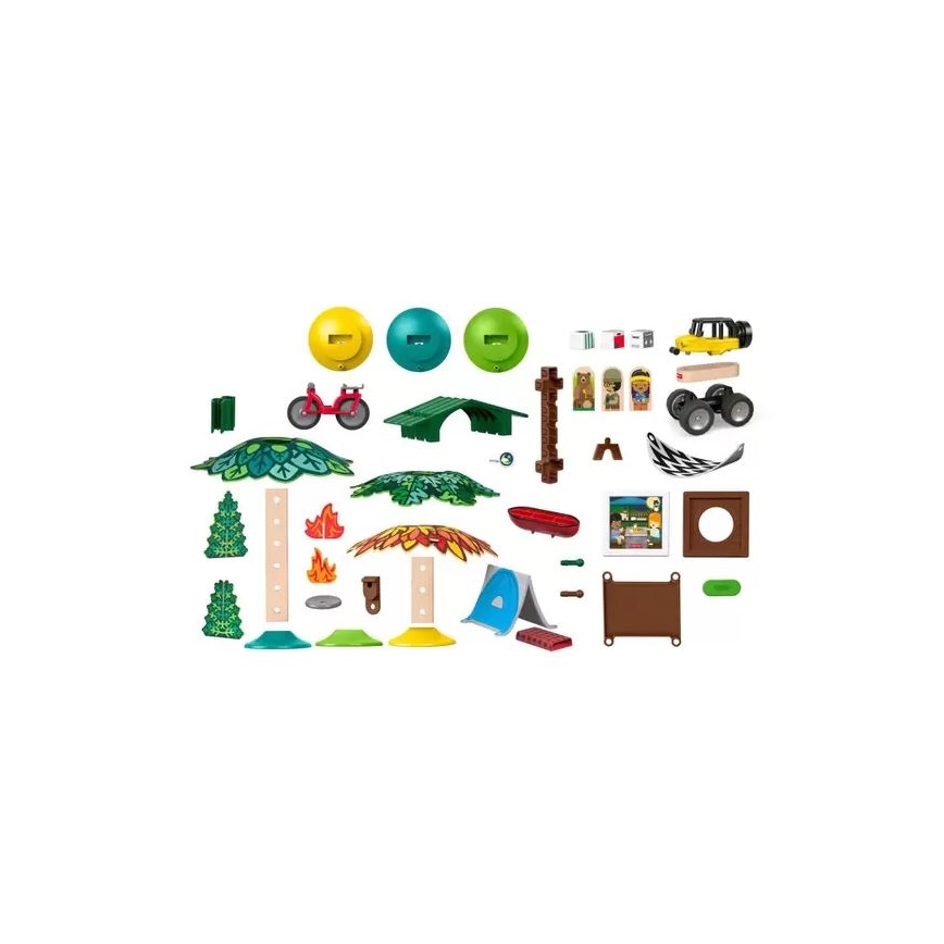 Fisher-Price - Bērnu konstruktora komplekts Wonder Makers Camping