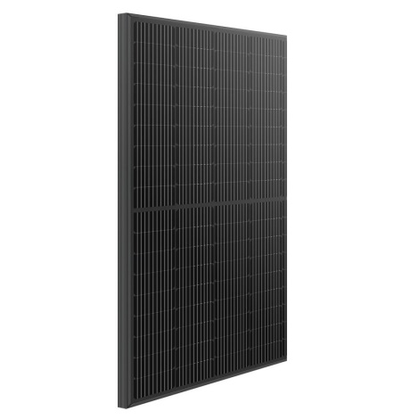 Fotoelektriskais saules enerģijas panelis Leapton 400Wp melns IP68 Half Cut