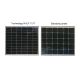 Fotoelektriskais saules enerģijas panelis Leapton 400Wp melns IP68 Half Cut - palete 36 gab