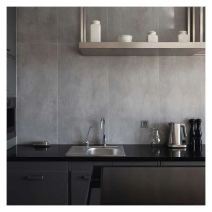 Franču mājas kontaktligzda ar USB-A+USB-C 250V/16A, antracīts