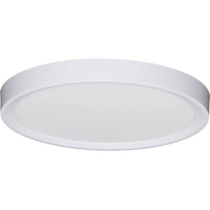 Fulgur 41810 - LED Griestu lampa NOMY LED/18W/230V 3000/4000/6000K IP40 d. 23 cm balta