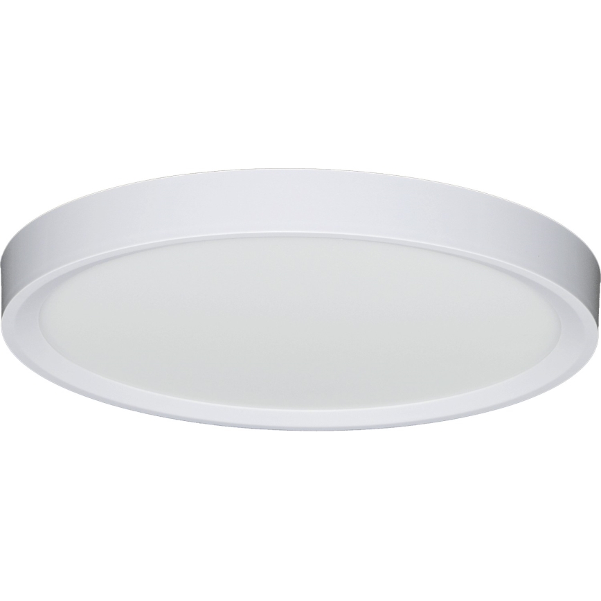Fulgur 41810 - LED Griestu lampa NOMY LED/18W/230V 3000/4000/6000K IP40 d. 23 cm balta
