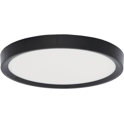 Fulgur 41811 - LED Griestu lampa NOMY LED/18W/230V 3000/4000/6000K IP40 d. 23 cm melna