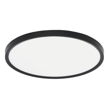 Fulgur 41813 - LED Griestu lampa NOMY LED/32W/230V 3000/4000/6000K IP40 d. 40 cm melna
