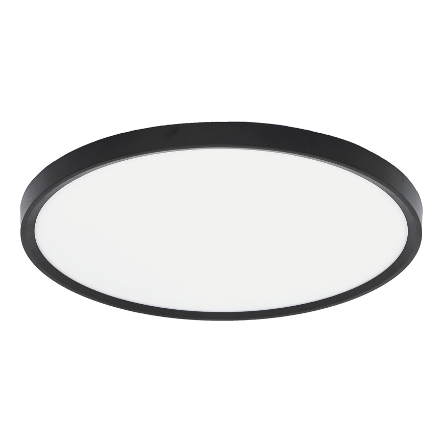 Fulgur 41813 - LED Griestu lampa NOMY LED/32W/230V 3000/4000/6000K IP40 d. 40 cm melna