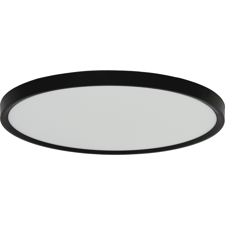 Fulgur 41813 - LED Griestu lampa NOMY LED/32W/230V 3000/4000/6000K IP40 d. 40 cm melna