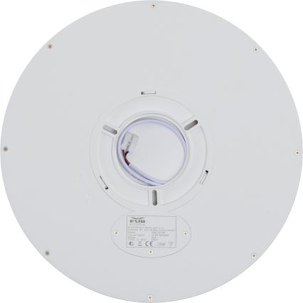 Fulgur 42361 - LED Griestu lampa NOMY LED/24W/230V 3000/4000/6000K IP40 d. 30 cm balta