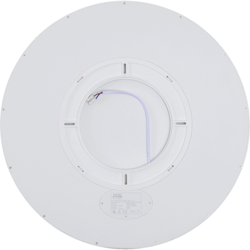 Fulgur 42363 - LED Griestu lampa NOMY LED/40W/230V 3000/4000/6000K IP40 d. 50 cm balta