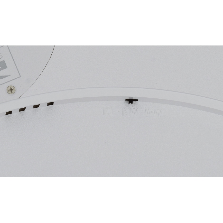 Fulgur 42363 - LED Griestu lampa NOMY LED/40W/230V 3000/4000/6000K IP40 d. 50 cm balta