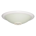 Fulgur s-22941 - Griestu gaismeklis ar kustības un krēslas sensoru DARINA 2xE27/40W/230V diametrs 30 cm balts