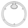 Fulgur s-28865 - magnētiskais LED modulis, 36W, 230V, 3000K, Ø 23 cm