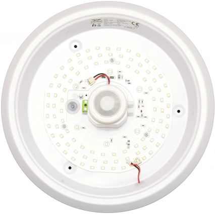 Fulgur s-39670 - LED avārijas gaismeklis ar kustības un krēslas sensoru DARINA LED/16W/230V Ø 29 cm