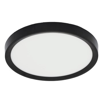 Fulgur s-42585 - LED Griestu lampa ar kustību sensoru NOMY-S LED/18W/230V 3000/4000/6000K IP40 d. 23 cm melna
