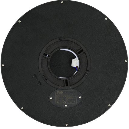 Fulgur s-42587 - LED Griestu lampa ar kustību sensoru NOMY-S LED/24W/230V 3000/4000/6000K IP40 d. 30 cm melna
