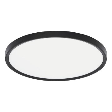Fulgur s-42589 - LED Griestu lampa ar kustību sensoru NOMY-S LED/32W/230V 3000/4000/6000K IP40 d. 40 cm melna