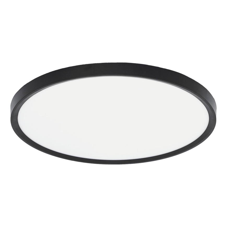 Fulgur s-42589 - LED Griestu lampa ar kustību sensoru NOMY-S LED/32W/230V 3000/4000/6000K IP40 d. 40 cm melna