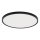 Fulgur s-42591 - LED Griestu lampa ar kustību sensoru NOMY-S LED/40W/230V 3000/4000/6000K IP40 d. 50 cm melna