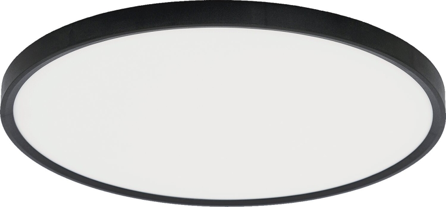 Fulgur s-43040 - LED aptumšojama griestu lampa NOMY-RC LED/40W/230V 3000/4000/6500K Ø 50 cm IP40 melna + tālvadība