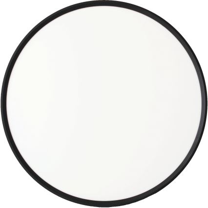Fulgur s-43040 - LED aptumšojama griestu lampa NOMY-RC LED/40W/230V 3000/4000/6500K Ø 50 cm IP40 melna + tālvadība