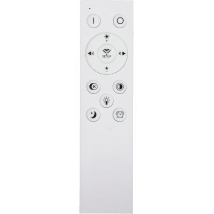 Fulgur s-43041 - LED dimējams griestu lukturis NOMY-RC LED/50W/230V 3000/4000/6500K Ø 60 cm IP40 balts + tālvadība