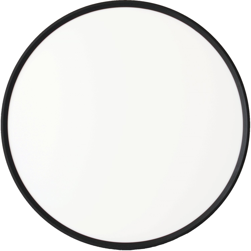 Fulgur s-43042 - NOMY-RC LED regulējama griestu lampa LED/50W/230V 3000/4000/6500K Ø 60 cm IP40 melna + tālvadība