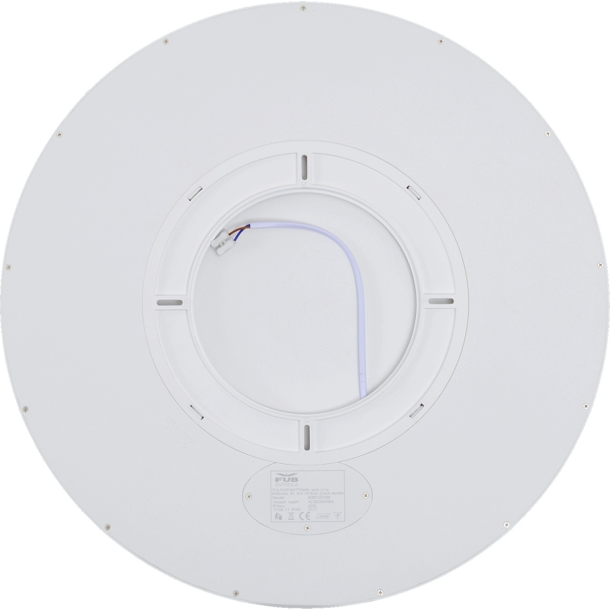 Fulgur s-43056 - NOMY LED regulējama griestu lampa LED/40W/230V 3000-6500K Ø 50 cm UGR19 IP40 Wi‑Fi balta + tālvadības pults